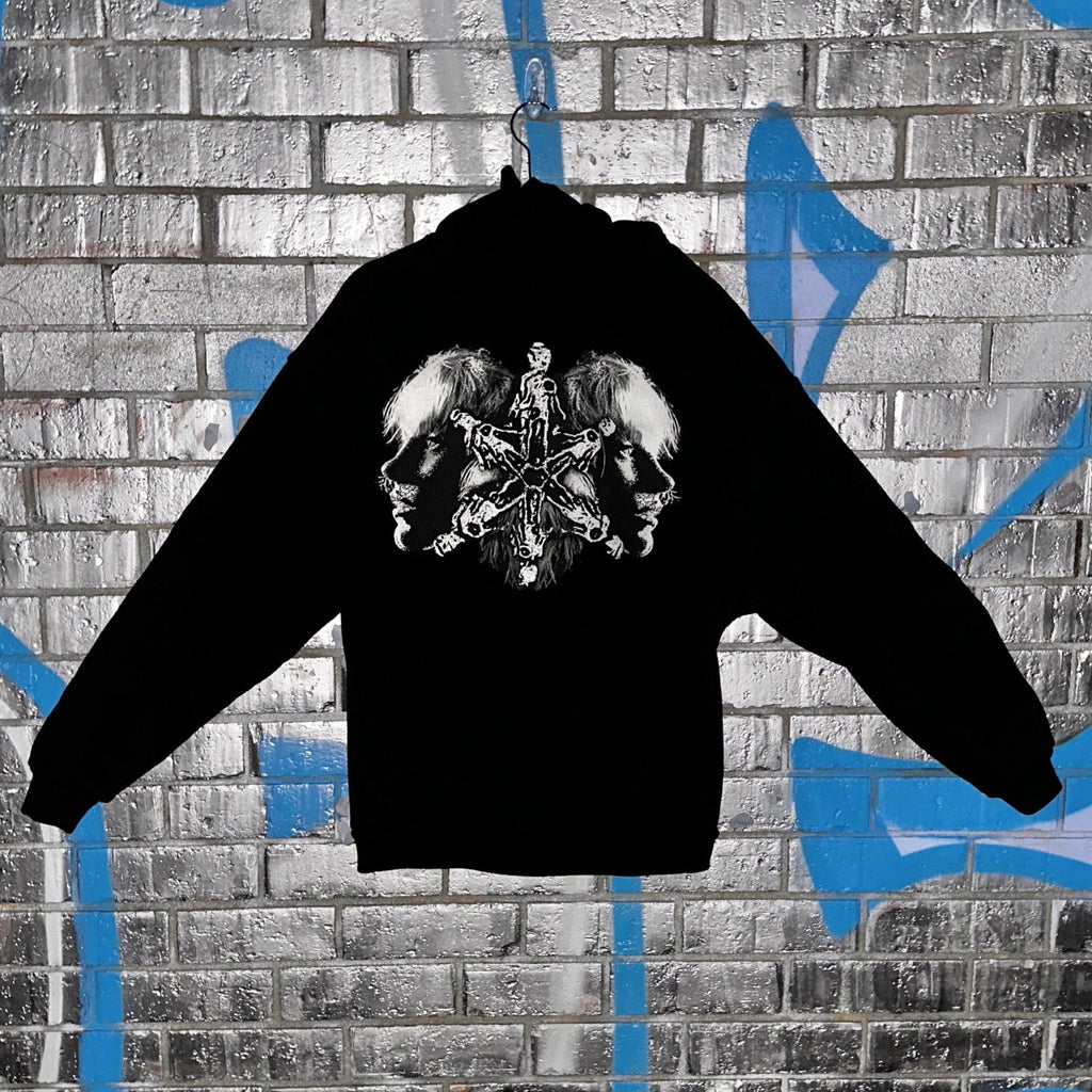 Black Graphic Hoodie